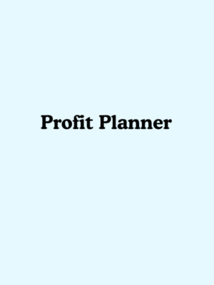 Profit Planner