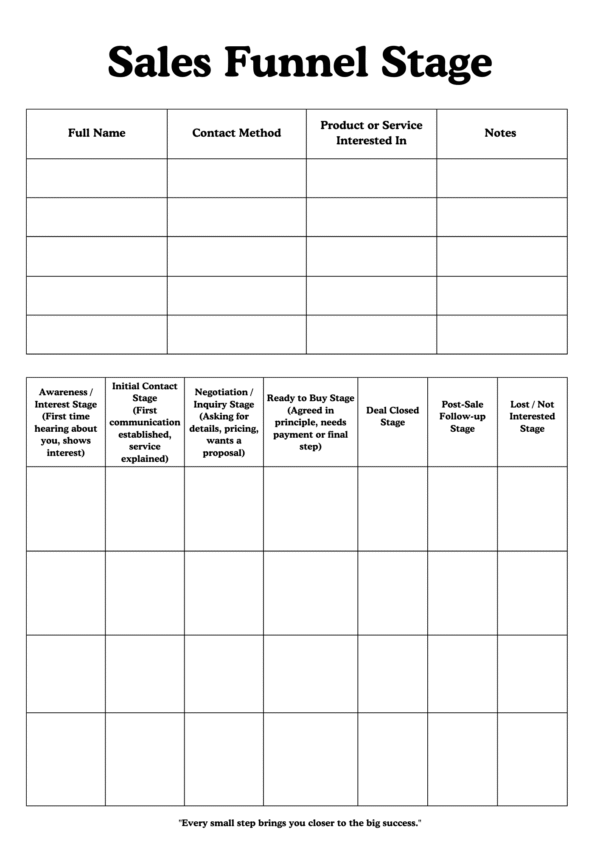 Client Tracking Template - Image 3