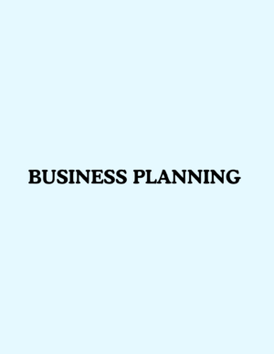 Business Planner