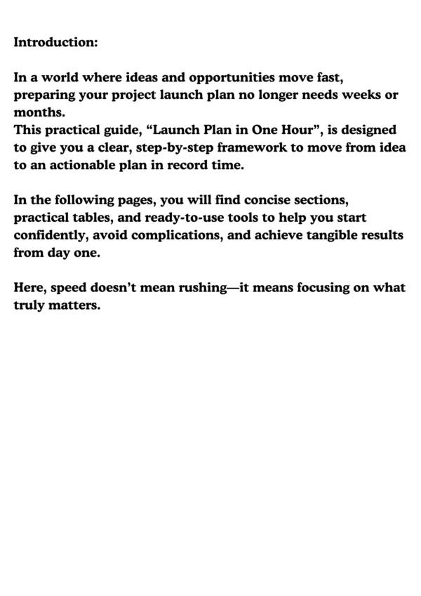 Launch Your Project in Just One Hour - Image 2