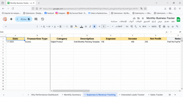 Monthly-Business-Tracker - Image 3