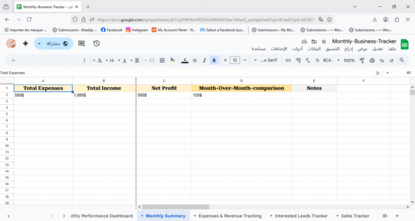 Monthly-Business-Tracker - Image 4