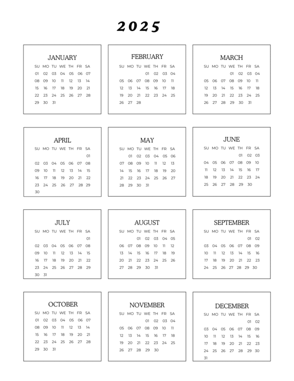 The Complete Annual Planner – Yearly, Monthly & Weekly Template - Image 2