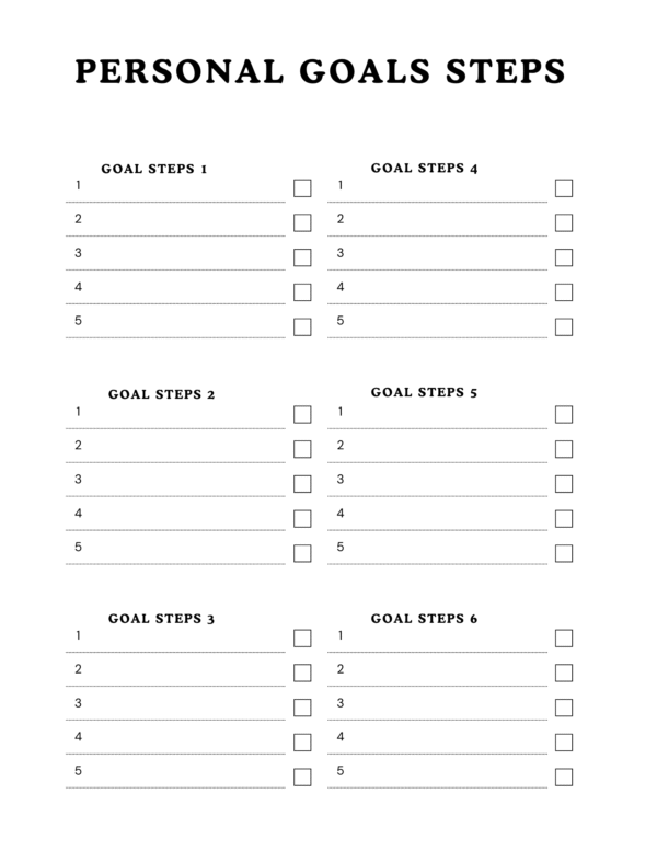 The Complete Annual Planner – Yearly, Monthly & Weekly Template - Image 5