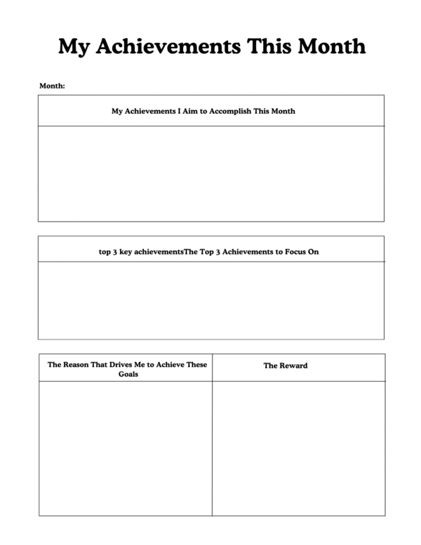 The Complete Annual Planner – Yearly, Monthly & Weekly Template - Image 6